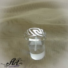 Сребърен пръстен "Версаче" R-768